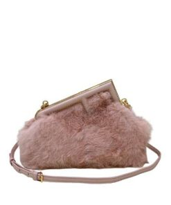 Fendi First Small Pink Mink Bag 26Cm