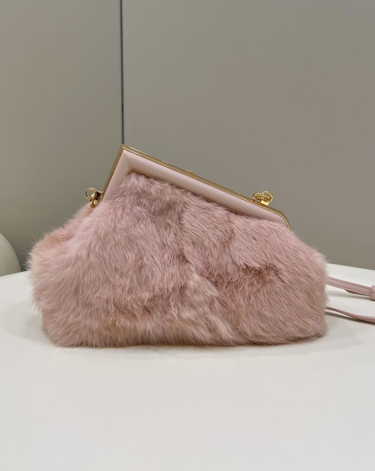 Fendi First Small Pink Mink Bag 26Cm - Image 3