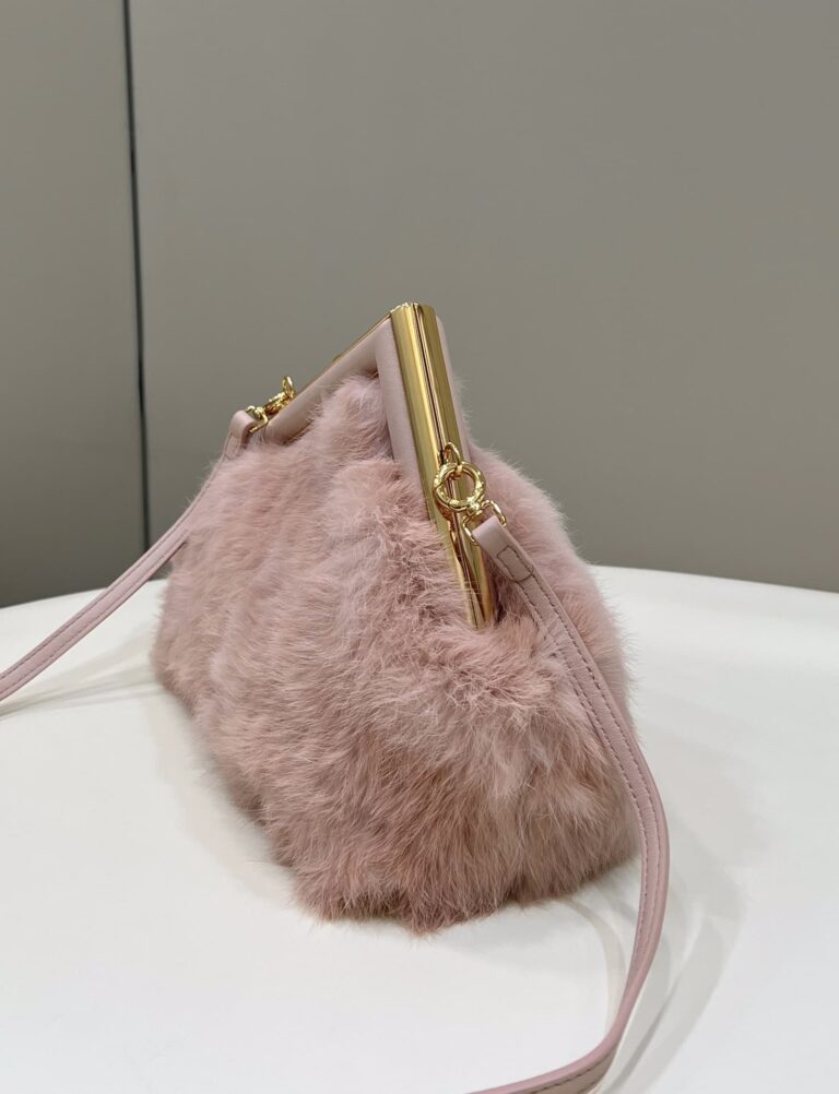 Fendi First Small Pink Mink Bag 26Cm - Image 4