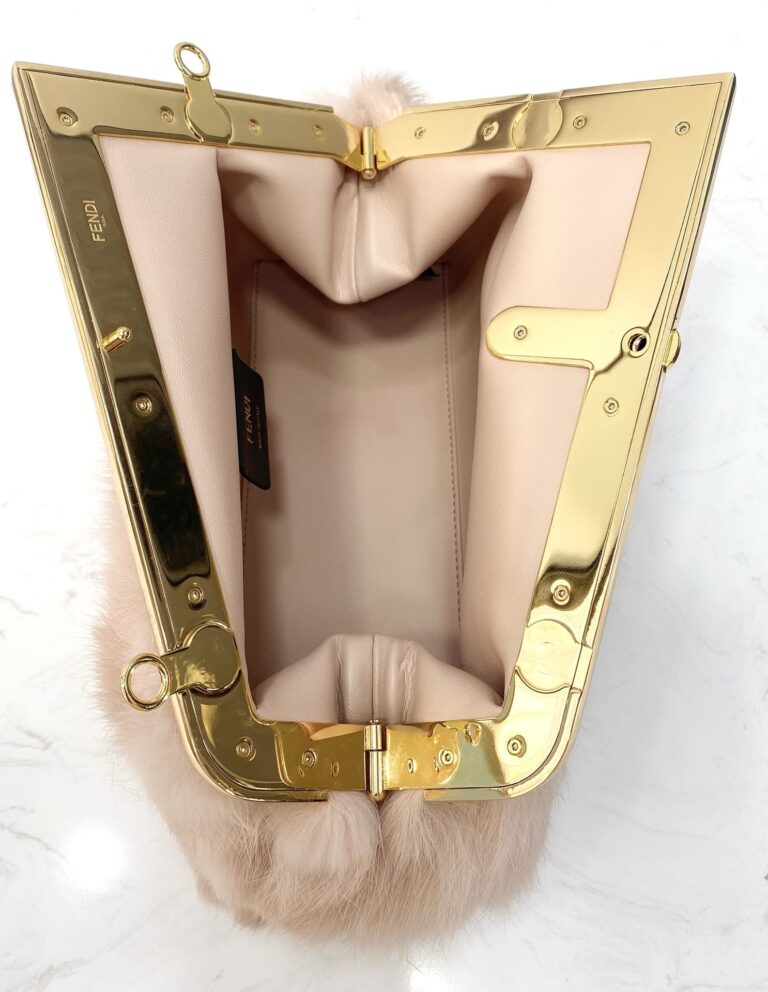 Fendi First Small Pink Mink Bag 26Cm - Image 5
