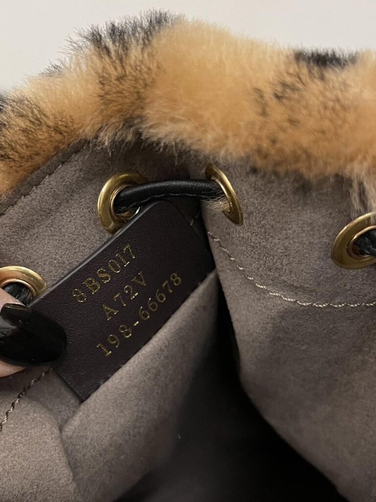 Fendi Mon Tresor Mini Bag In Brown Sheepskin 8Bs010A8Hpf180S - Image 7