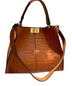 Fendi Original Peekaboo Orange 30Cm