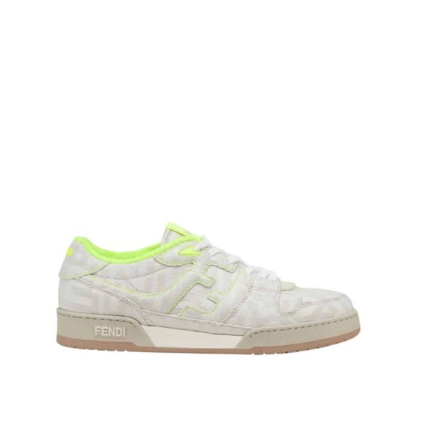 Fendi Match Suede Low Tops White 7E1495An85F1Lq2