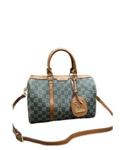 Gucci Boston Pillow Bag Blue 30Cm