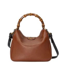 Gucci Diana Small Shoulder Bag Brown 24Cm 746251 Uaaay 2548