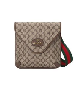 Gucci Neo Vintage Gg Medium Messenger Bag Beige 27Cm