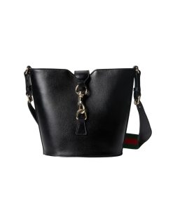 Gucci Mini Bucket Shoulder Bag Black 19Cm 782908 Aaddy 1060
