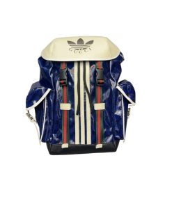 Gucci X Adidas Backpack Blue 42Cm