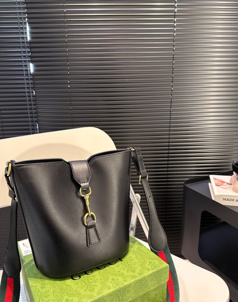 Gucci Mini Bucket Shoulder Bag Black 19Cm 782908 Aaddy 1060 - Image 3