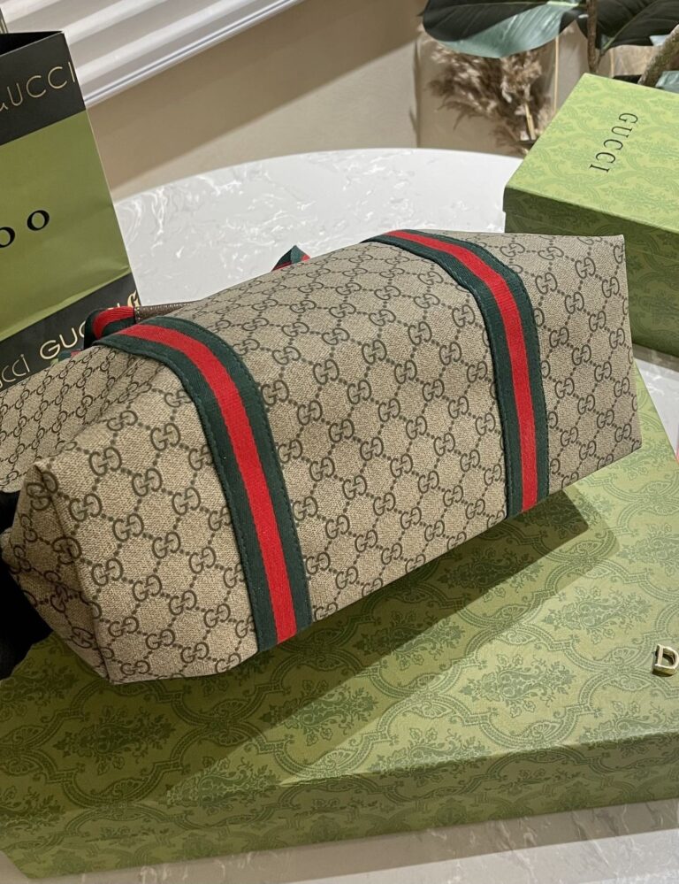 Gucci Gg Tender Medium Tote Bag ?Beige Ebony 30Cm 763287 Fachl 8844 - Image 6