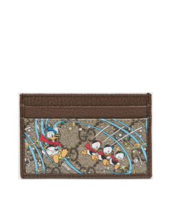 Gucci X Disney Donald Duck Wallet Brown 10Cm
