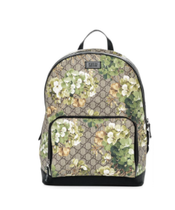 Gucci Gg Blooms Backpack Green Blooms 41Cm 406370 Klqax 9772