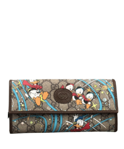 Gucci X Disney Donald Duck Long Wallet 19Cm