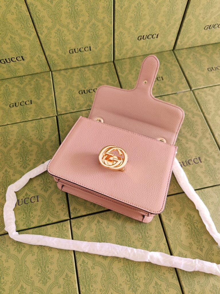 Gucci Gg Marmont Shoulder Bags Pink 20Cm - Image 4