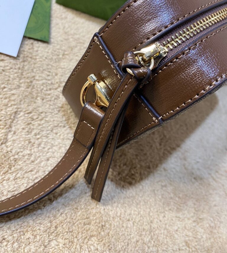 Gucci Horsebit 1955 Small Shoulder Bag Beige 21Cm 760196 92Tcg 8563 - Image 2