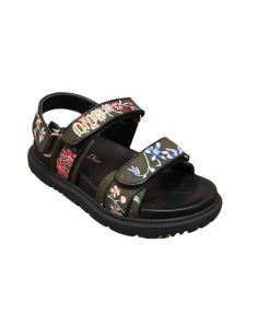 Dior Dioract Sandal Green Multicolor
