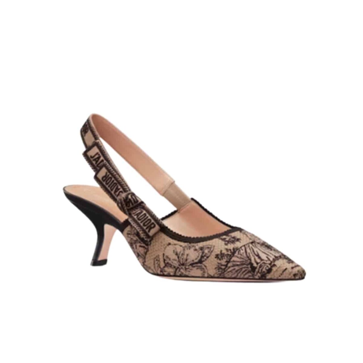 Dior J'Adior Slingback Pump Beige Black Kdp866Voy S37U - Image 1