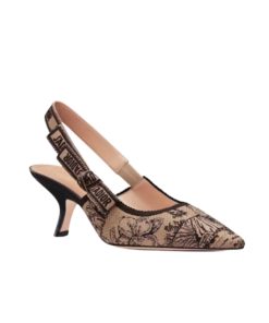 Dior J'Adior Slingback Pump Beige Black Kdp866Voy S37U