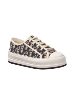 Dior Walk'N'Dior Platform Sneaker Deep Blue Kck385Obe S56B