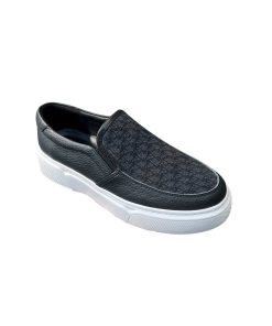 Dior Men's Slip On Leather And Calfskin Black