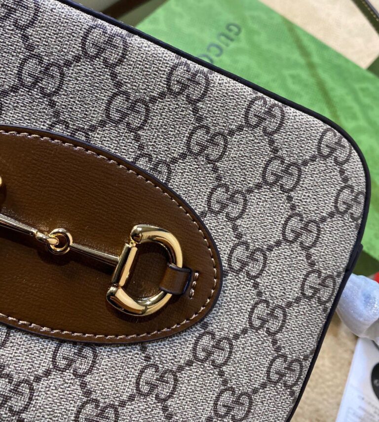 Gucci Horsebit 1955 Small Shoulder Bag Beige 21Cm 760196 92Tcg 8563 - Image 4