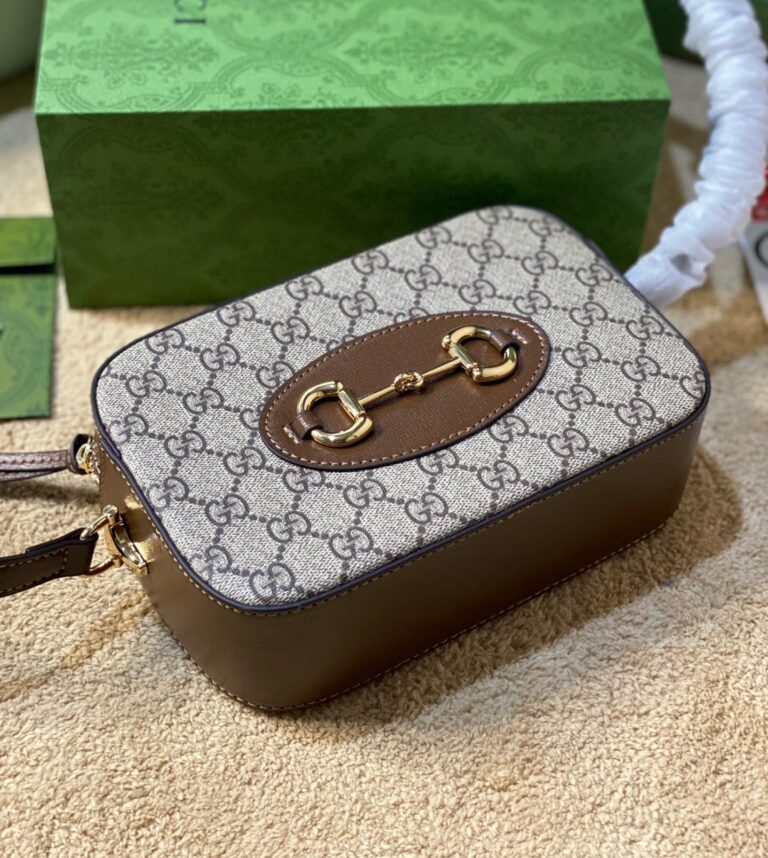 Gucci Horsebit 1955 Small Shoulder Bag Beige 21Cm 760196 92Tcg 8563 - Image 5