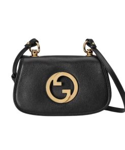Gucci Blondie Mini Bag Black 22Cm 698643 Uxxag 1064