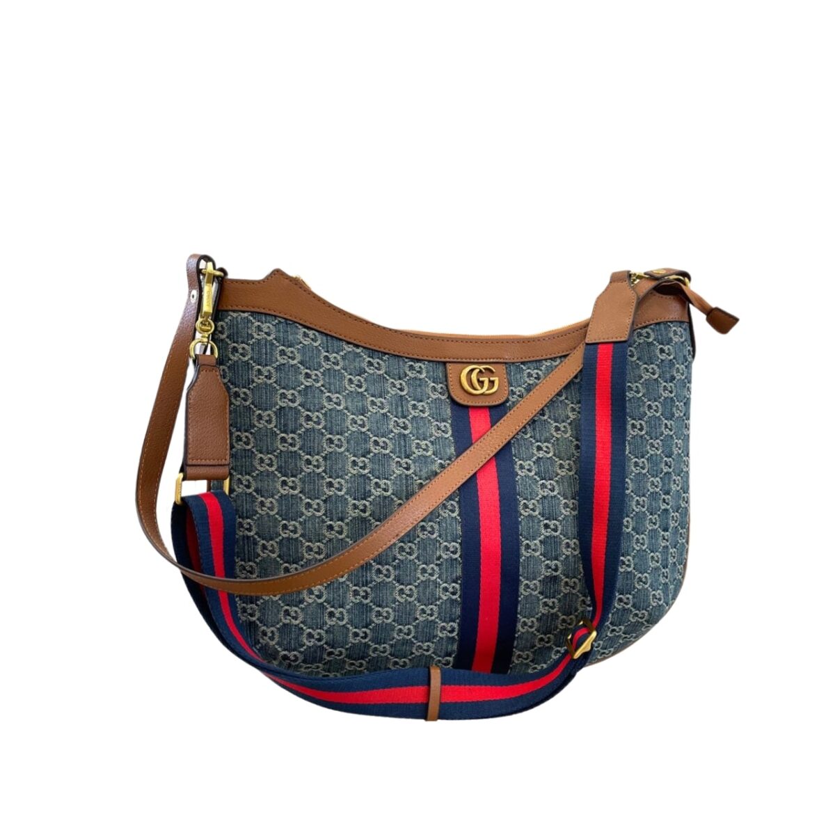 Gucci Ophidia Small Shoulder Bag Blue 42Cm - Image 1