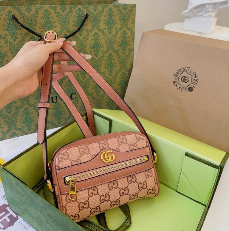 Gucci Ophidia Gg Mini Bag Pink 18Cm ?574493 Facc7 5748 - Image 3