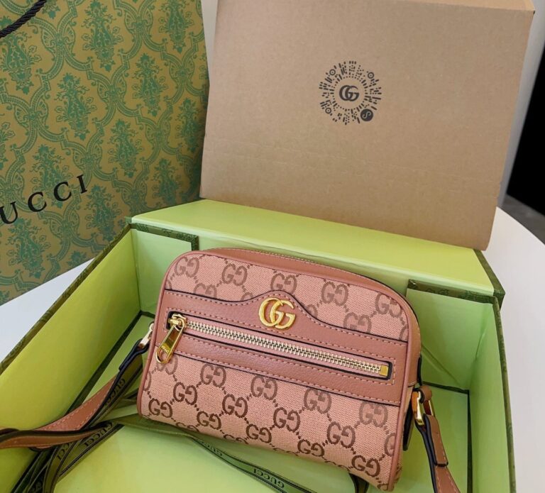 Gucci Ophidia Gg Mini Bag Pink 18Cm ?574493 Facc7 5748 - Image 4