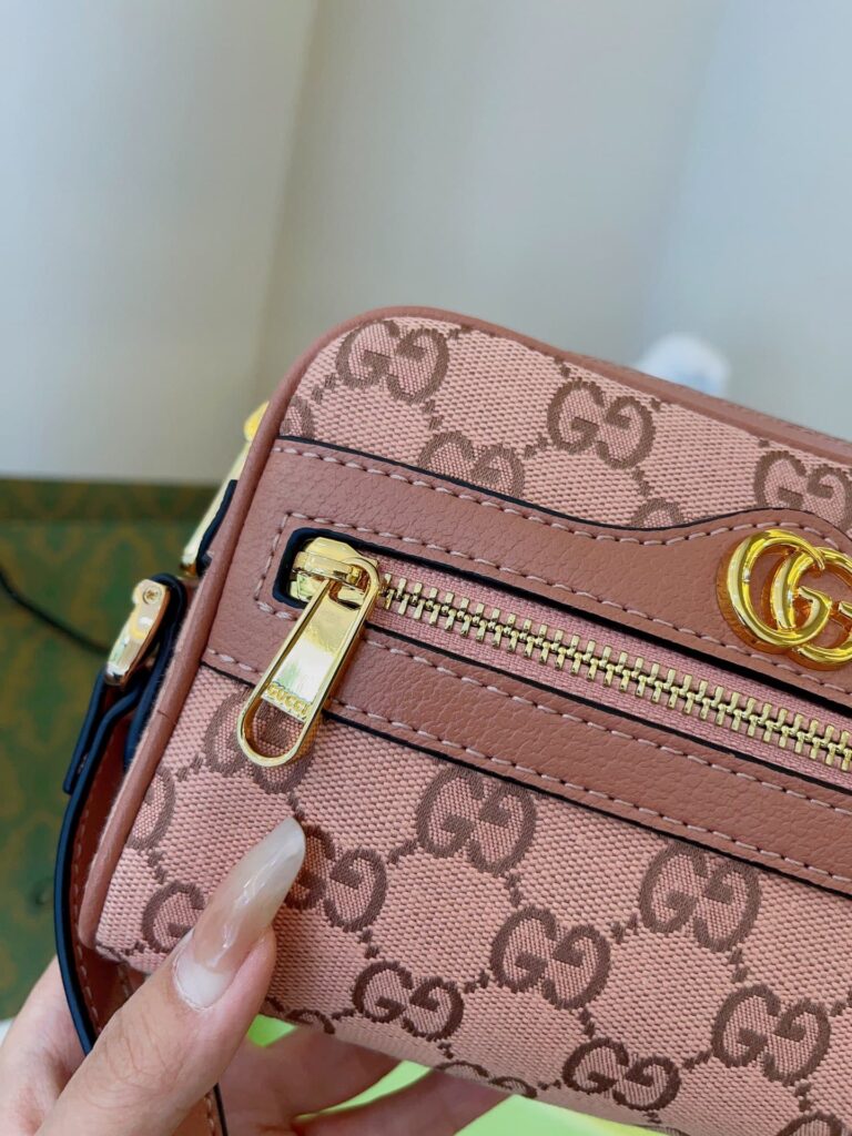 Gucci Ophidia Gg Mini Bag Pink 18Cm ?574493 Facc7 5748 - Image 5