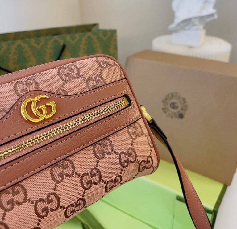 Gucci Ophidia Gg Mini Bag Pink 18Cm ?574493 Facc7 5748 - Image 6