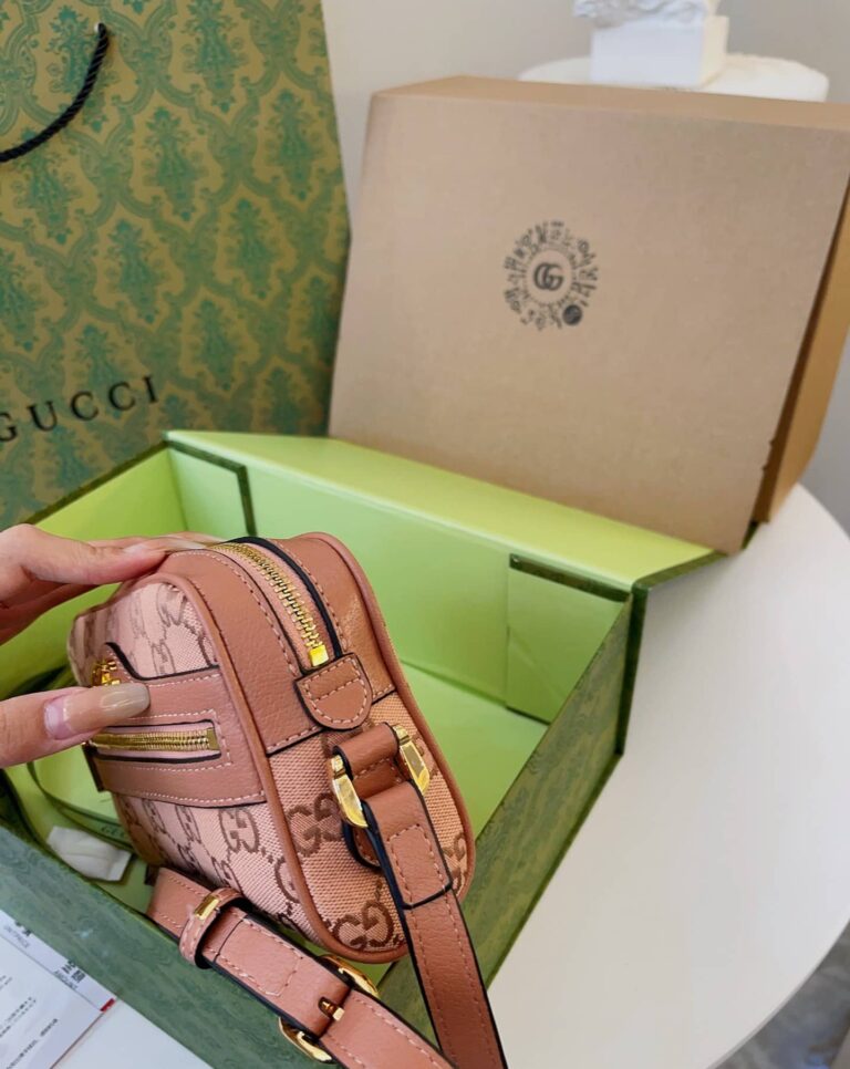 Gucci Ophidia Gg Mini Bag Pink 18Cm ?574493 Facc7 5748 - Image 7