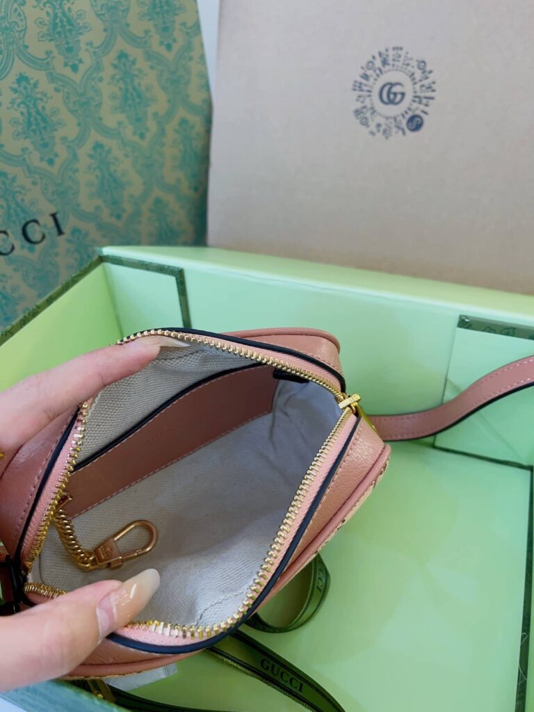 Gucci Ophidia Gg Mini Bag Pink 18Cm ?574493 Facc7 5748 - Image 9