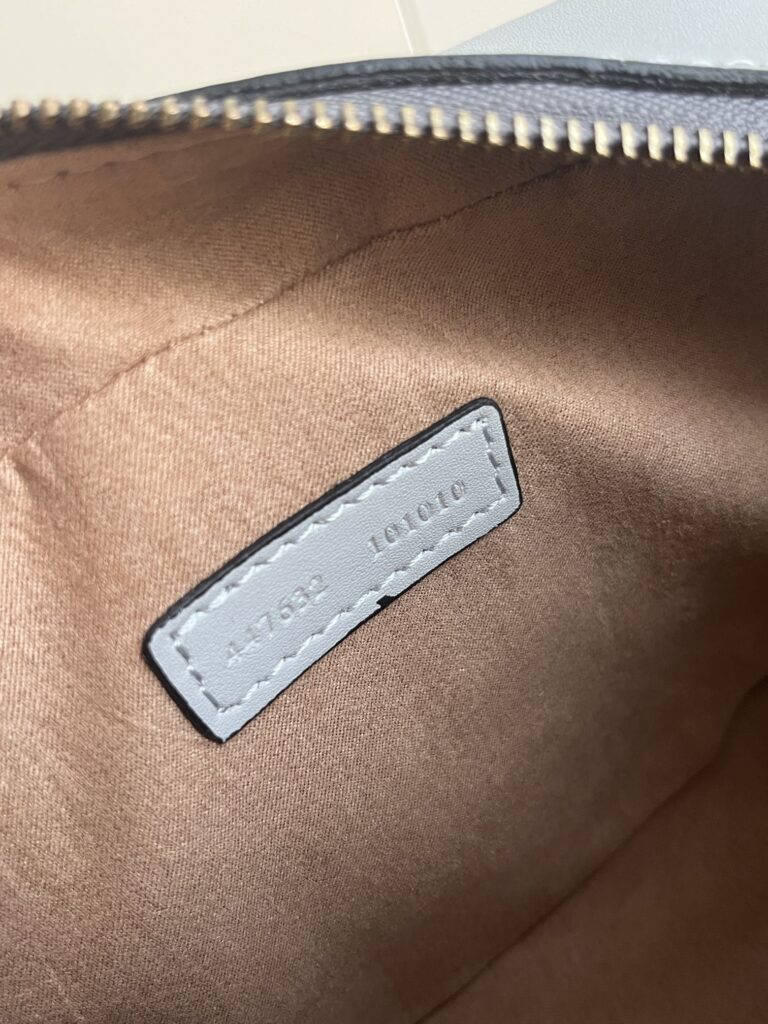 Gucci Gg Marmont Small Shoulder Bag Light Grey 24Cm 447632 Aabzb 1712 - Image 8