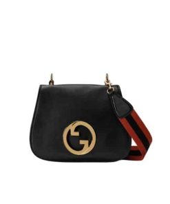 Gucci Blondie Medium Bag Black 29Cm 699210 Uxxag 1064