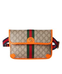 Gucci Ophidia Gg Small Belt Bag Bright Orange 24Cm 752597 Fadic 9758