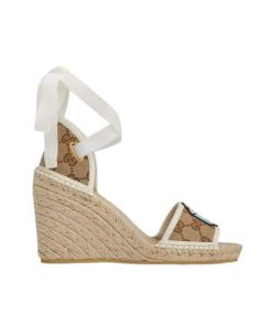 Gucci Women'S Gg Espadrille With Patch 737511 Fabor 9741