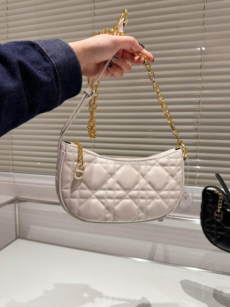 Dior Cd Lounge Bag White 24Cm M22626Fbe M030 - Image 2