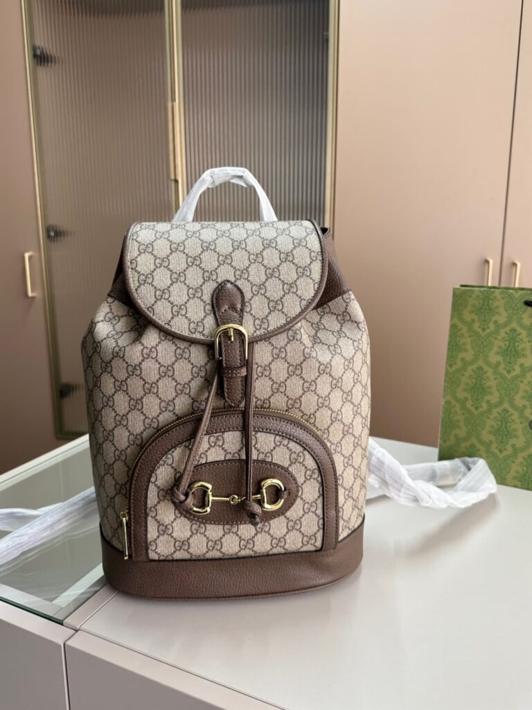 Gucci 1955 Horsebit Backpack Large Brown 27Cm 620849 92Tcg 8563 Brwsgr Gub9 - Image 2