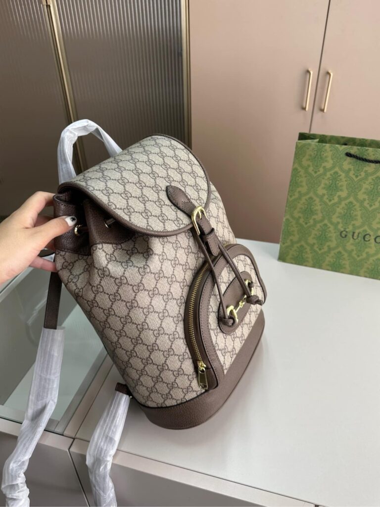 Gucci 1955 Horsebit Backpack Large Brown 27Cm 620849 92Tcg 8563 Brwsgr Gub9 - Image 5