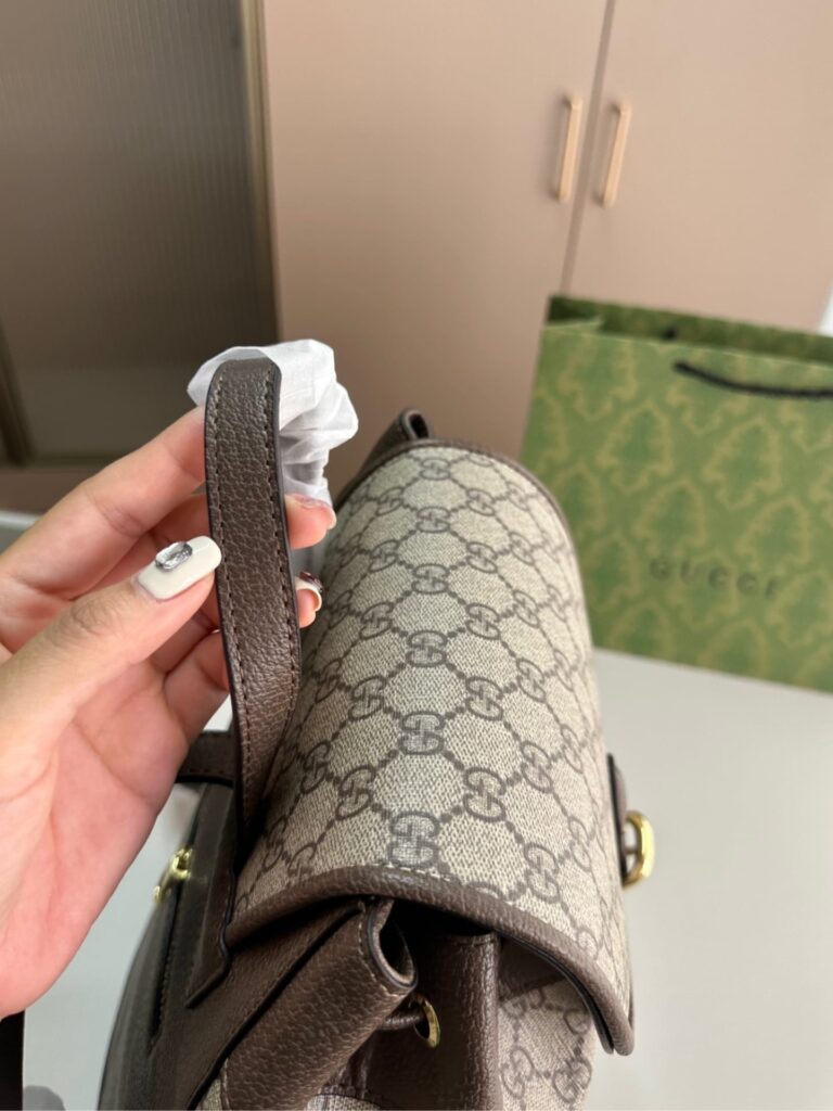 Gucci 1955 Horsebit Backpack Large Brown 27Cm 620849 92Tcg 8563 Brwsgr Gub9 - Image 8