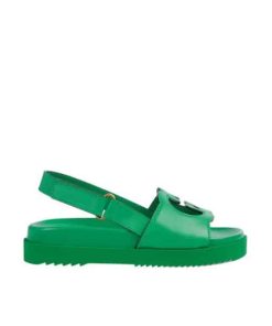 Gucci Women'S Interlocking G Sandal 738687 Us000 3727