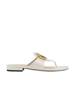 Gucci Women'S Gucci Blondie Thong Sandal Beige