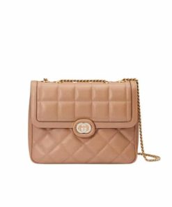 Gucci Deco Small Shoulder Bag Beige 25Cm 740834 Aab1Q 2754