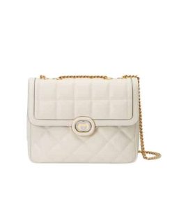 Gucci Deco Small Shoulder Bag White 25Cm 740834 Aab1Q 9022