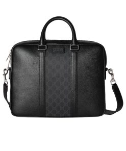 Gucci Medium Gg Briefcase With Tag Black 40Cm ?795461 Facu5 1000