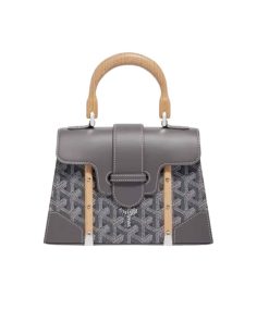 Goyard Saigon Structure Mini Bag Grey 22Cm Saigobminty51Cl51P