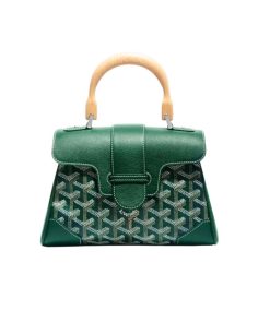 Goyard Saigon Souple Mini Bag Green 20Cm Saigonminty09Cl09P