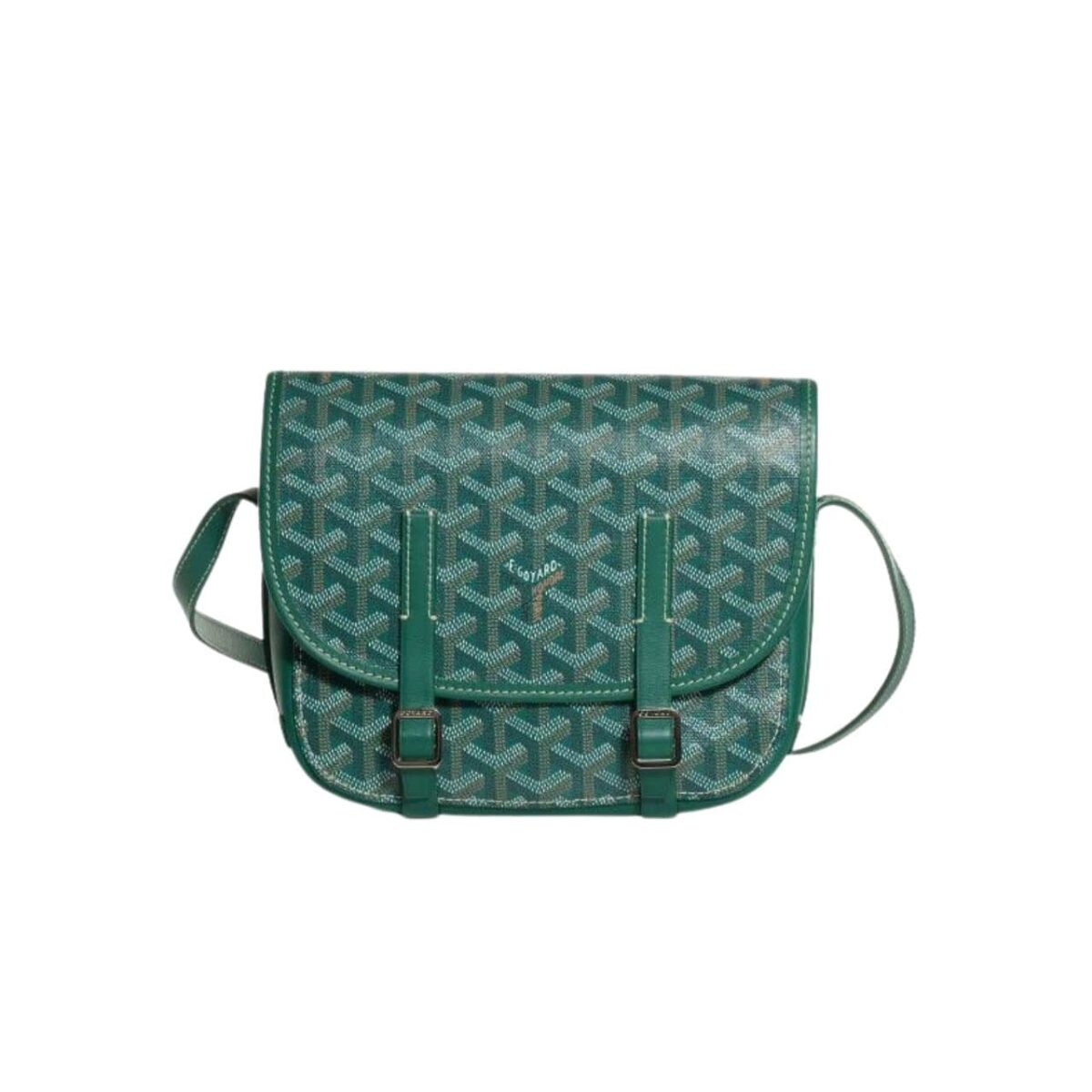 Goyard Goyardine Belvedere Pm Messenger Bag Green 21Cm - Image 1